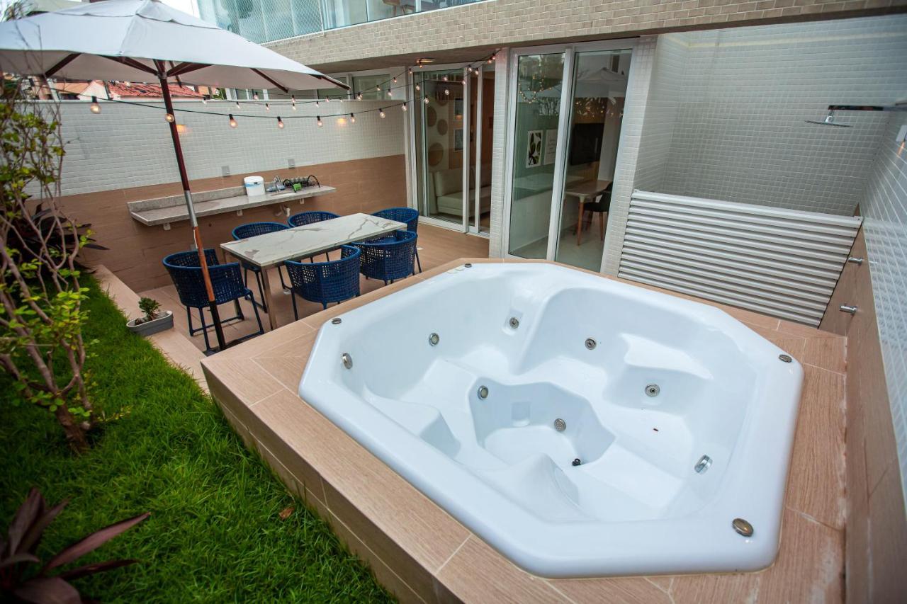 Apartamento Com Jacuzzi Na Beira Mar De Joao Pessoa No Branco Haus 외부 사진