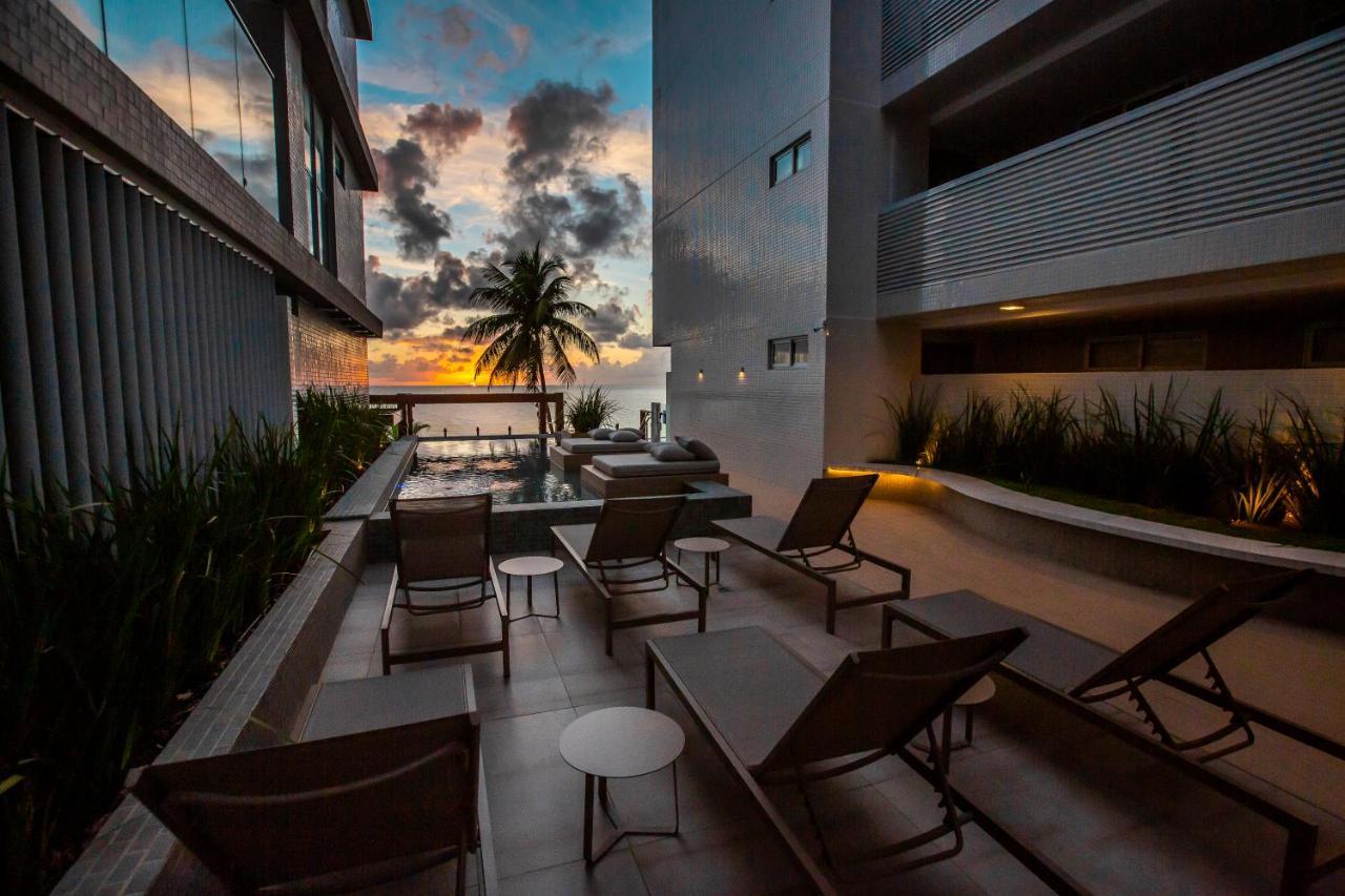 Apartamento Com Jacuzzi Na Beira Mar De Joao Pessoa No Branco Haus 외부 사진