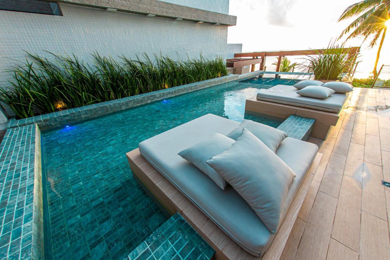 Apartamento Com Jacuzzi Na Beira Mar De Joao Pessoa No Branco Haus 외부 사진